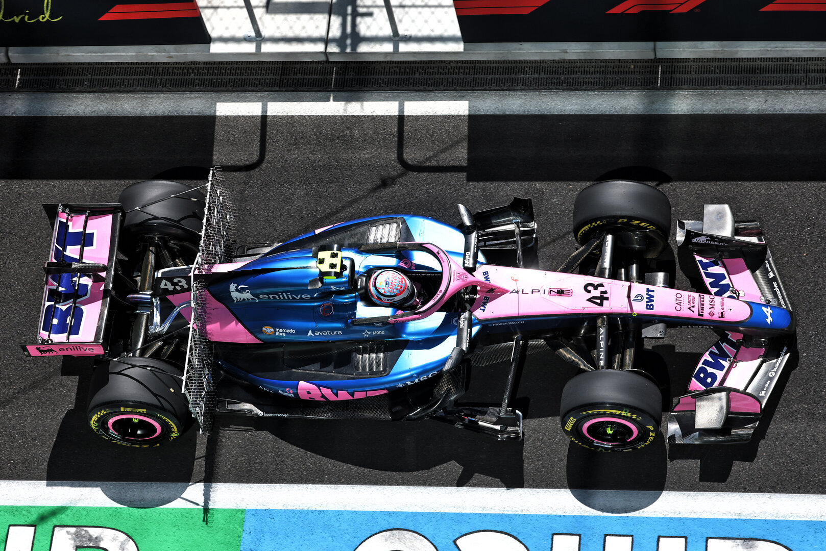 GP SPAGNA, Franco Colapinto (ARG) Alpine F1 Team A526.
11.09.2026 Formula 1 World Championship, Rd 14, Spanish Grand Prix, Madrid, Spain, Practice Day.
 - www.xpbimages.com, EMail: requests@xpbimages.com © Copyright: Coates / XPB Images