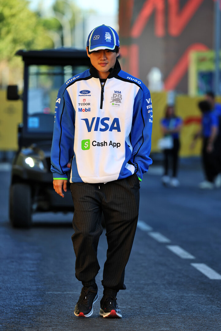 GP SPAGNA, Yuki Tsunoda (JPN) Racing Bulls Formula One Team Reserve Driver.
12.09.2026. Formula 1 World Championship, Rd 14, Spanish Grand Prix, Madrid, Spain, Qualifiche Day.
- www.xpbimages.com, EMail: requests@xpbimages.com © Copyright: Batchelor / XPB Images