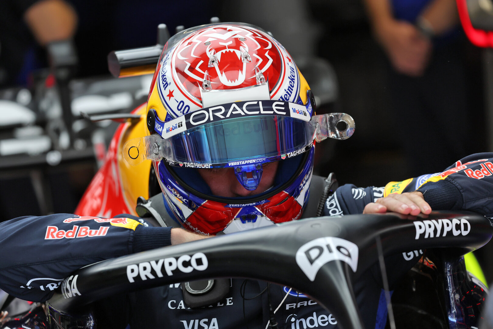 GP SPAGNA, Max Verstappen (NLD) Red Bull Racing RB22.
12.09.2026. Formula 1 World Championship, Rd 14, Spanish Grand Prix, Madrid, Spain, Qualifiche Day.
- www.xpbimages.com, EMail: requests@xpbimages.com © Copyright: Batchelor / XPB Images