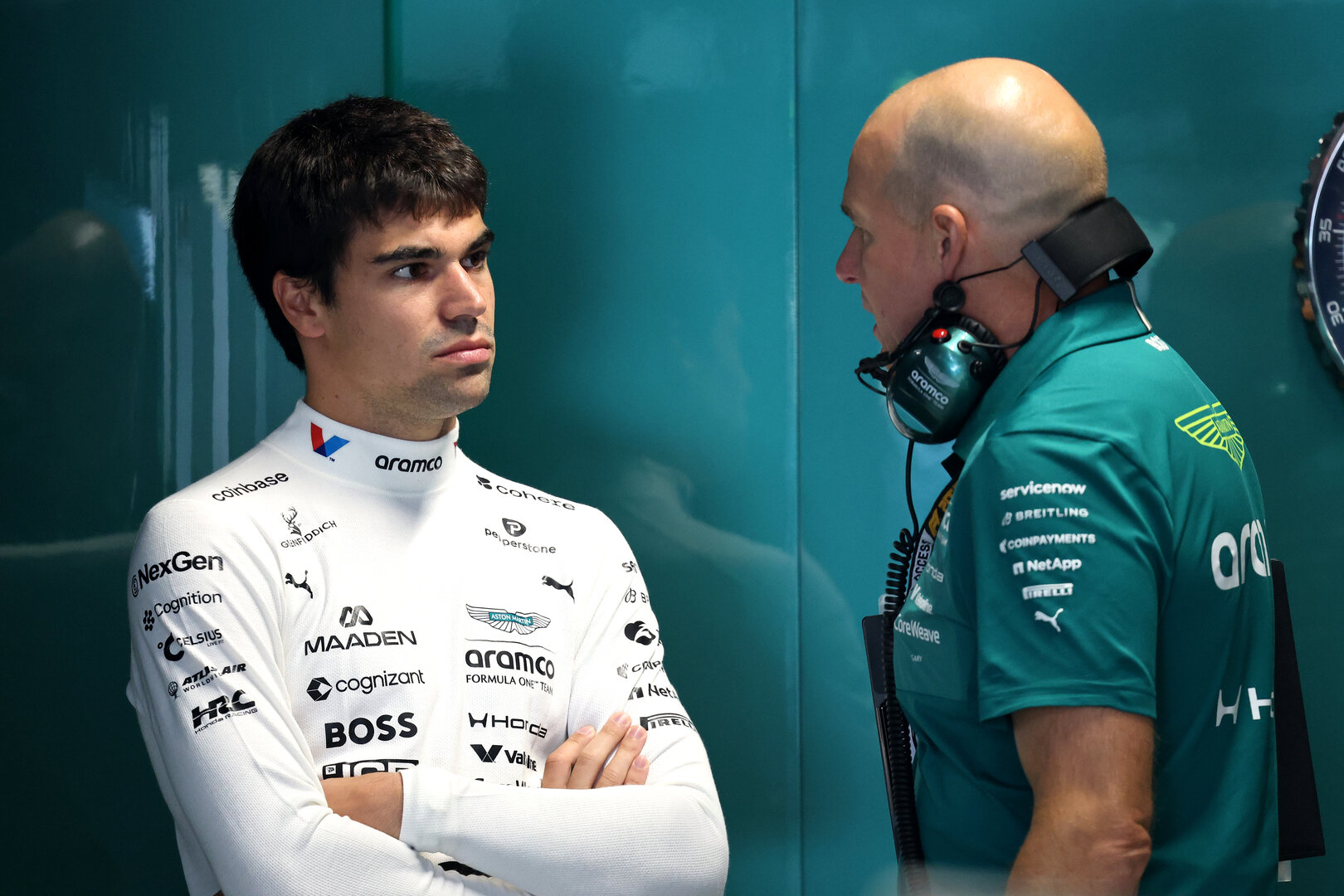 GP SPAGNA, Lance Stroll (CDN) Aston Martin F1 Team.
12.09.2026. Formula 1 World Championship, Rd 14, Spanish Grand Prix, Madrid, Spain, Qualifiche Day.
- www.xpbimages.com, EMail: requests@xpbimages.com © Copyright: Batchelor / XPB Images