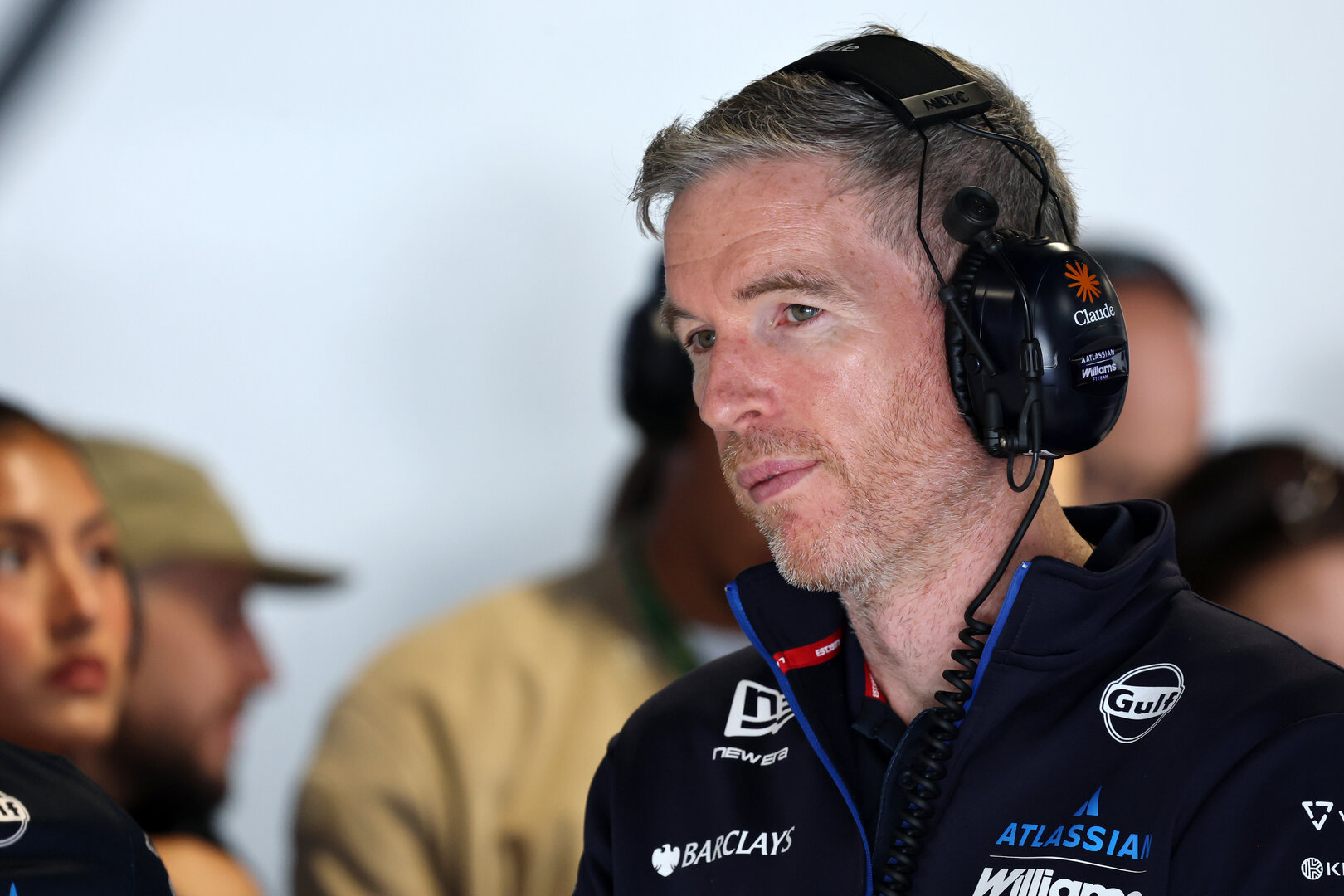 GP SPAGNA, Michael Manning (IRE) Williams F1 Team Chief Engineer  Trackside Engineering.
12.09.2026. Formula 1 World Championship, Rd 14, Spanish Grand Prix, Madrid, Spain, Qualifiche Day.
- www.xpbimages.com, EMail: requests@xpbimages.com © Copyright: Batchelor / XPB Images