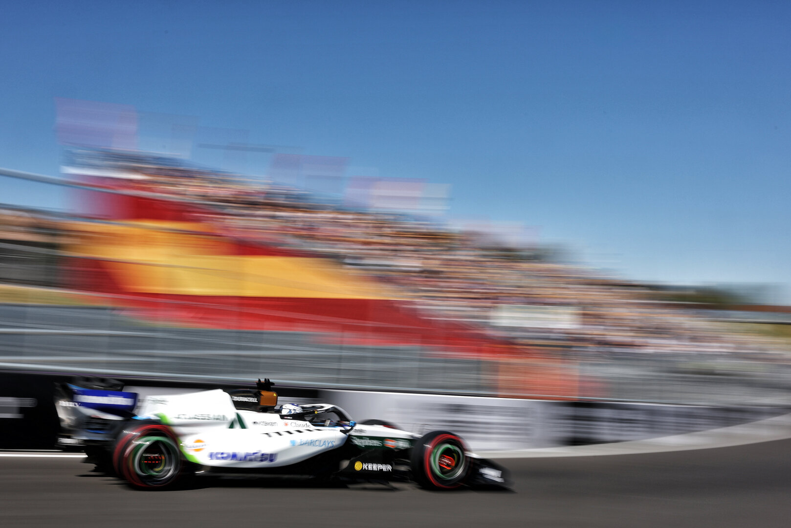 GP SPAGNA, Alexander Albon (THA) Williams F1 Team FW48.
12.09.2026. Formula 1 World Championship, Rd 14, Spanish Grand Prix, Madrid, Spain, Qualifiche Day.
- www.xpbimages.com, EMail: requests@xpbimages.com © Copyright: Moy / XPB Images