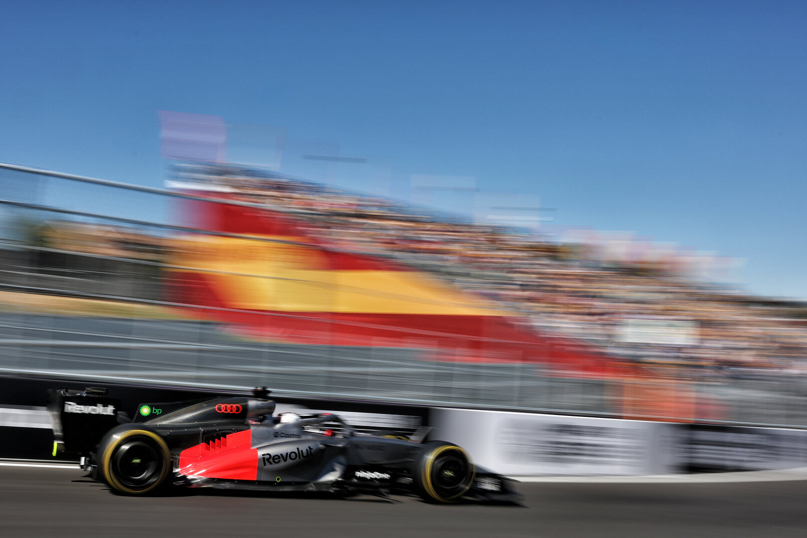 GP SPAGNA, Nico Hulkenberg (GER) Audi F1 Team R26.
12.09.2026. Formula 1 World Championship, Rd 14, Spanish Grand Prix, Madrid, Spain, Qualifiche Day.
- www.xpbimages.com, EMail: requests@xpbimages.com © Copyright: Moy / XPB Images