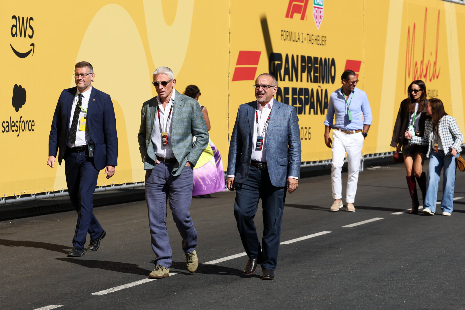 GP SPAGNA, Crown Prince Shaikh Salman bin Isa Hamad Al Khalifa (BRN).
13.09.2026. Formula 1 World Championship, Rd 14, Spanish Grand Prix, Madrid, Spain, Gara Day.
- www.xpbimages.com, EMail: requests@xpbimages.com © Copyright: Moy / XPB Images
