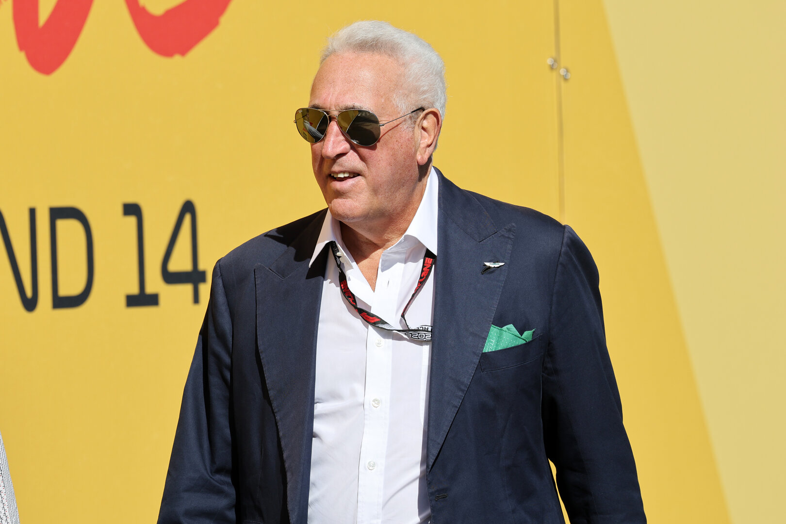 GP SPAGNA, Lawrence Stroll (CDN) Aston Martin F1 Team Investor.
13.09.2026. Formula 1 World Championship, Rd 14, Spanish Grand Prix, Madrid, Spain, Gara Day.
- www.xpbimages.com, EMail: requests@xpbimages.com © Copyright: Moy / XPB Images