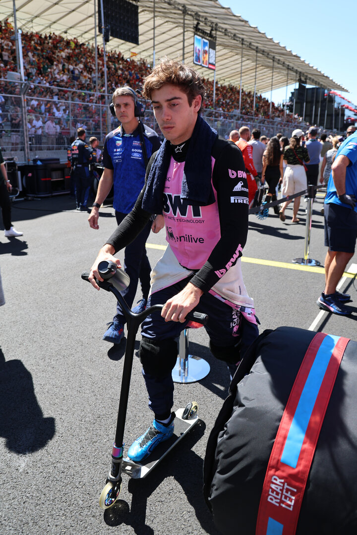 GP SPAGNA, Franco Colapinto (ARG) Alpine F1 Team on the grid.
13.09.2026. Formula 1 World Championship, Rd 14, Spanish Grand Prix, Madrid, Spain, Gara Day.
- www.xpbimages.com, EMail: requests@xpbimages.com © Copyright: Batchelor / XPB Images