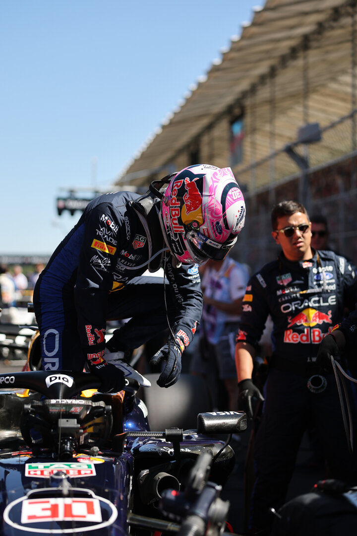 GP SPAGNA, Liam Lawson (NZL) Red Bull Racing RB22 on the grid.
13.09.2026. Formula 1 World Championship, Rd 14, Spanish Grand Prix, Madrid, Spain, Gara Day.
- www.xpbimages.com, EMail: requests@xpbimages.com © Copyright: Moy / XPB Images