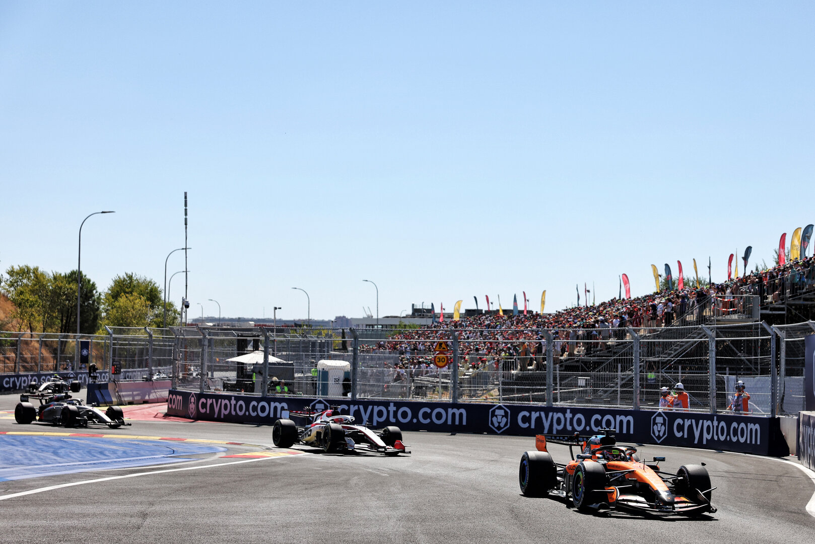 GP SPAGNA, Oscar Piastri (AUS) McLaren F1 Team MCL40.
13.09.2026. Formula 1 World Championship, Rd 14, Spanish Grand Prix, Madrid, Spain, Gara Day.
- www.xpbimages.com, EMail: requests@xpbimages.com © Copyright: Bearne / XPB Images