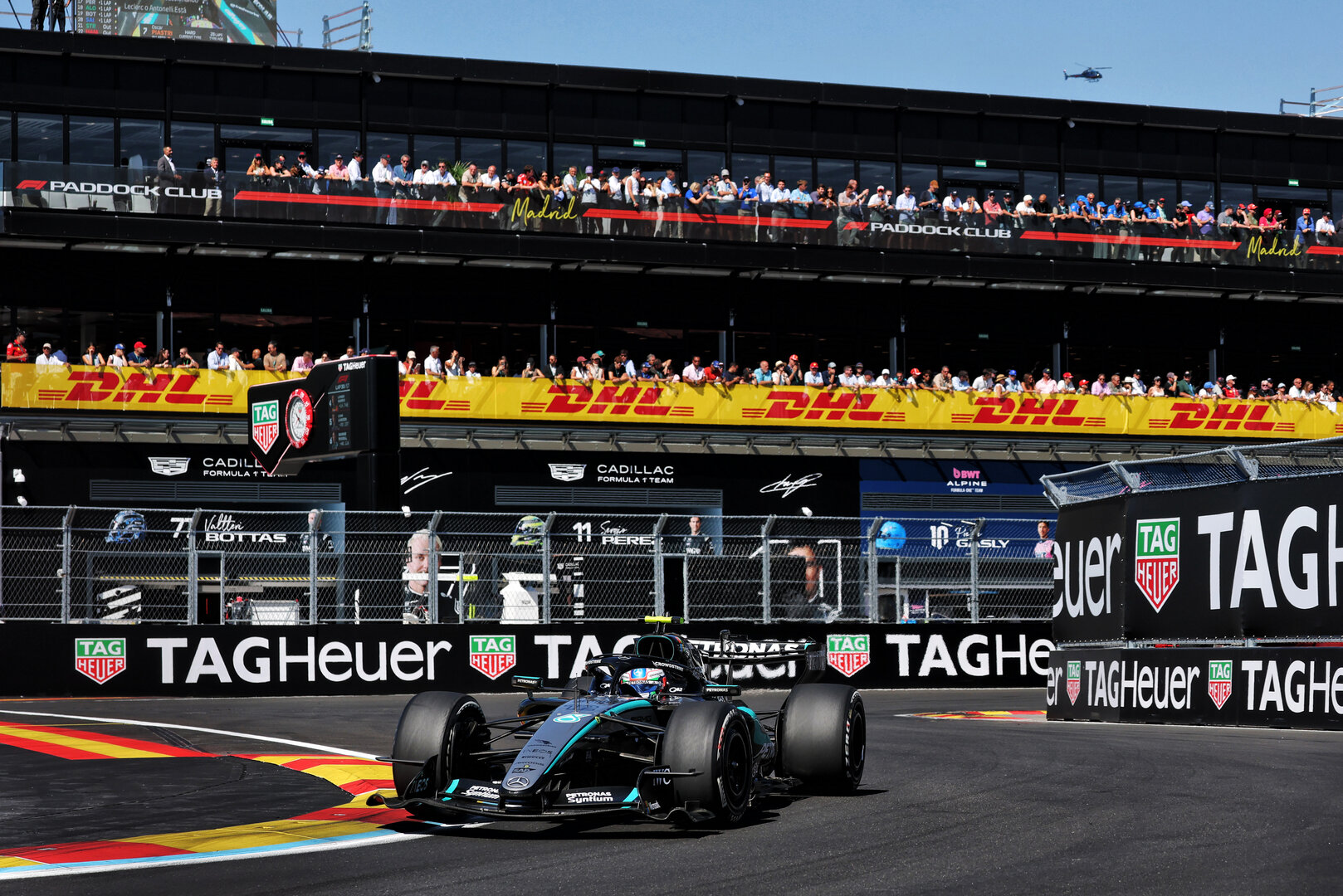 GP SPAGNA, Andrea Kimi Antonelli (ITA) Mercedes AMG Formula One Team W17.
13.09.2026. Formula 1 World Championship, Rd 14, Spanish Grand Prix, Madrid, Spain, Gara Day.
- www.xpbimages.com, EMail: requests@xpbimages.com © Copyright: Moy / XPB Images