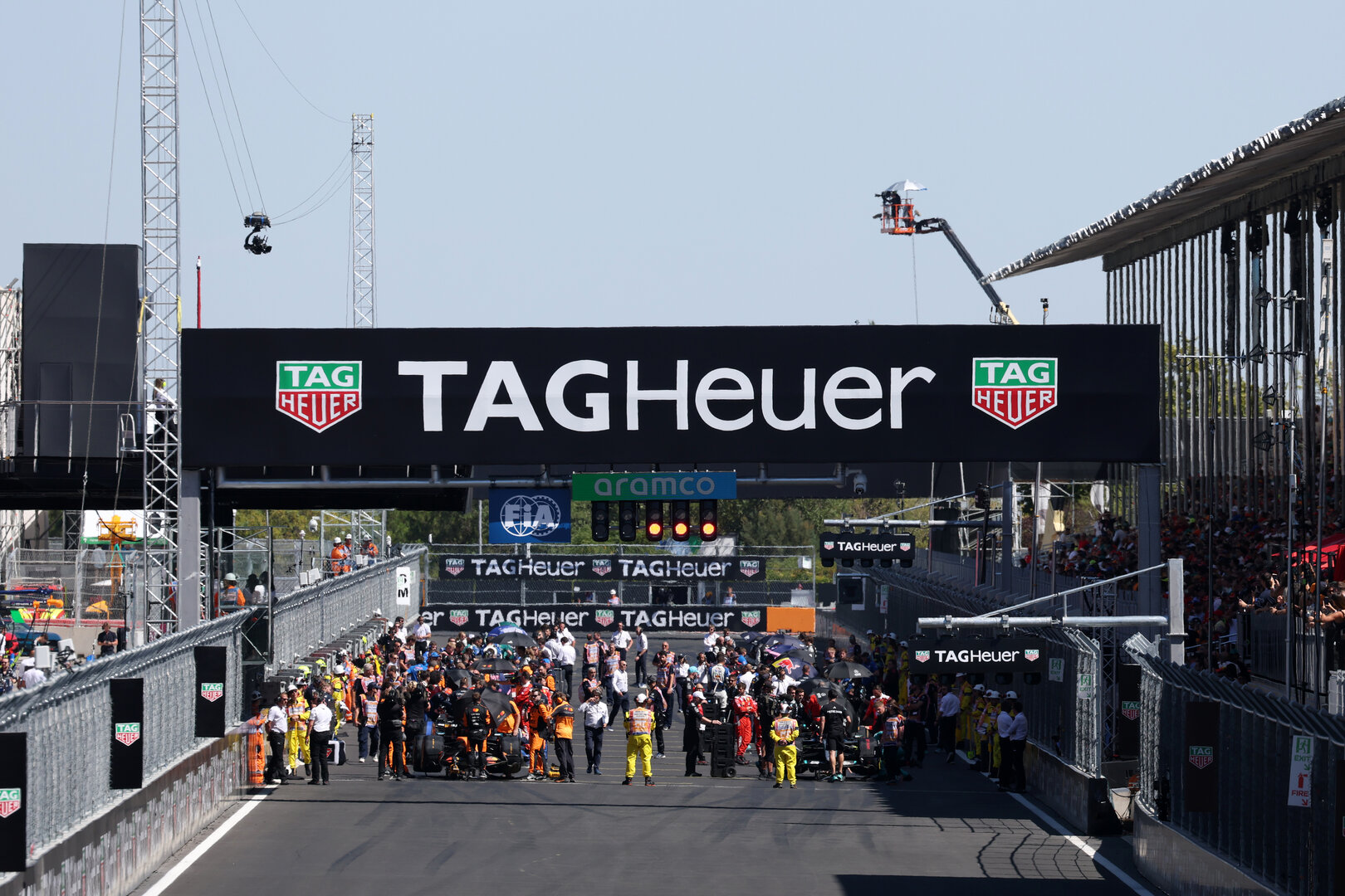 GP SPAGNA, The grid before the partenza of the race.
13.09.2026. Formula 1 World Championship, Rd 14, Spanish Grand Prix, Madrid, Spain, Gara Day.
- www.xpbimages.com, EMail: requests@xpbimages.com © Copyright: Moy / XPB Images