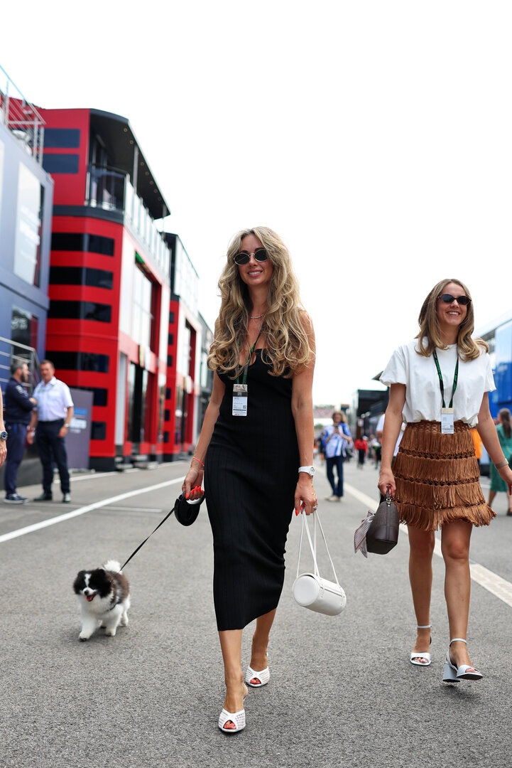 GP UNGHERIA, Egle Ruskyte (LIT), wife of Nico Hulkenberg (GER) Audi F1 Team.
26.07.2026. Formula 1 World Championship, Rd 11, Hungarian Grand Prix, Budapest, Hungary, Gara Day.
 - www.xpbimages.com, EMail: requests@xpbimages.com © Copyright: Rew / XPB Images