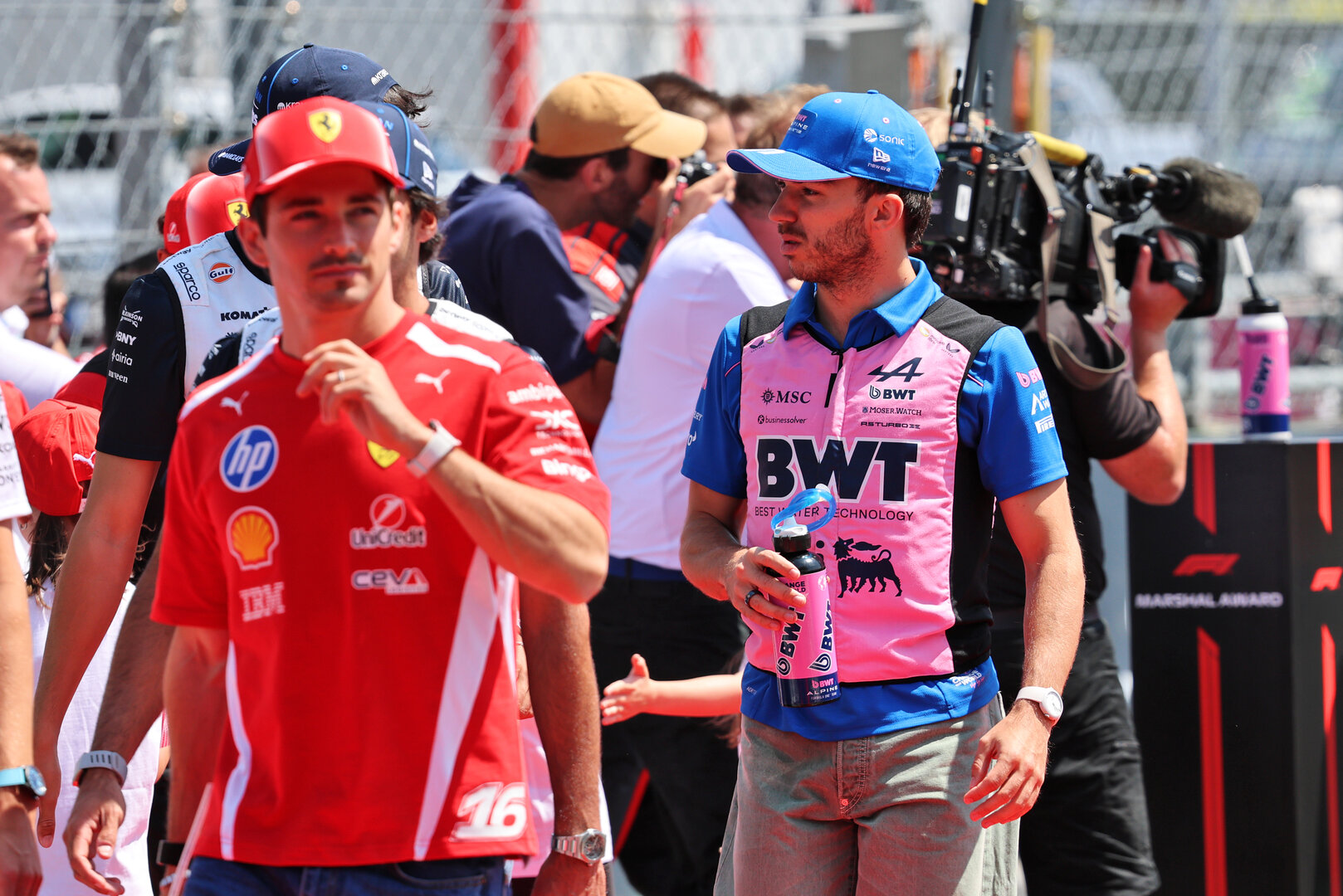 GP UNGHERIA, Pierre Gasly (FRA) Alpine F1 Team on the drivers' parade.
26.07.2026. Formula 1 World Championship, Rd 11, Hungarian Grand Prix, Budapest, Hungary, Gara Day.
- www.xpbimages.com, EMail: requests@xpbimages.com © Copyright: Batchelor / XPB Images