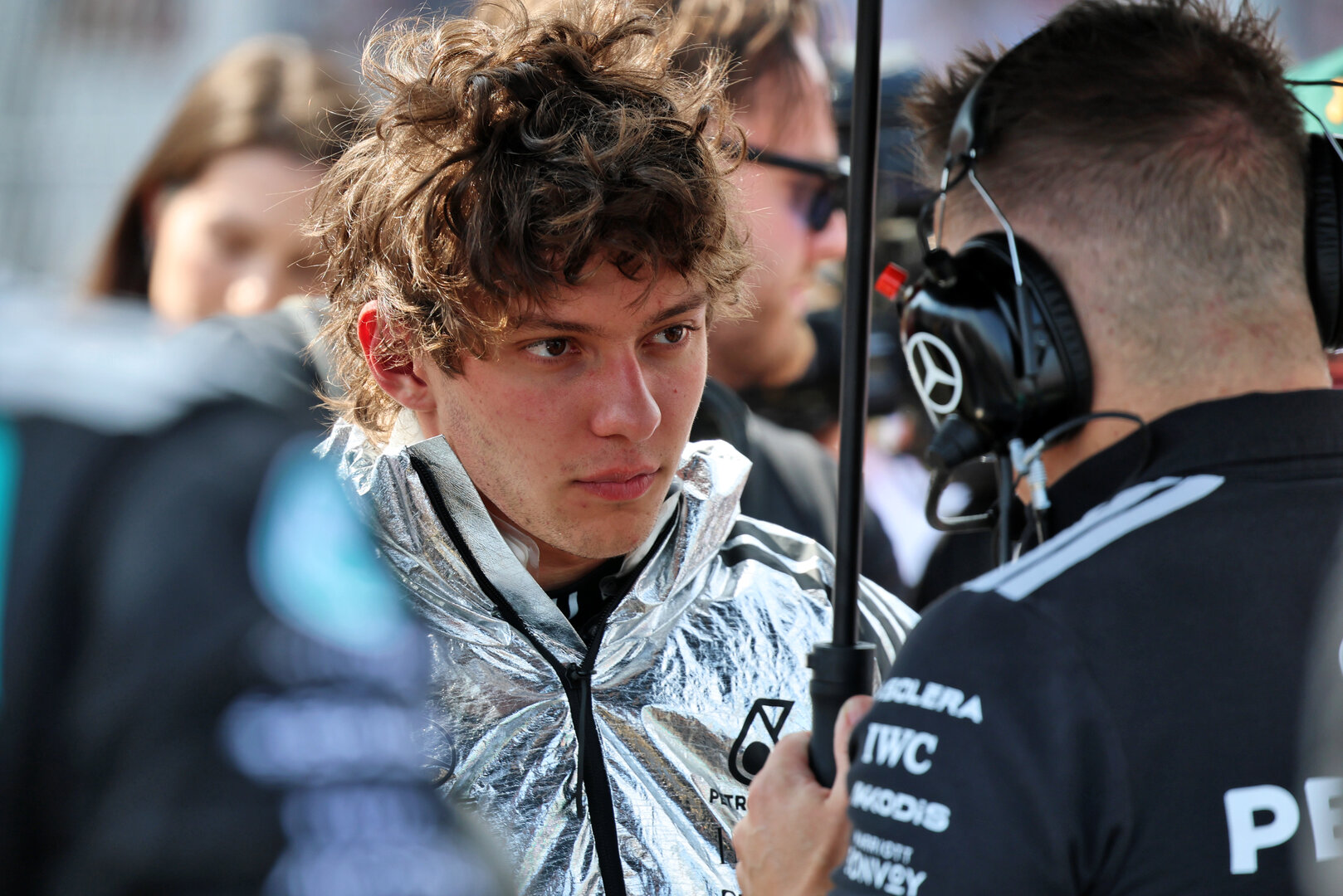 GP UNGHERIA, Andrea Kimi Antonelli (ITA) Mercedes AMG Formula One Team on the grid.
26.07.2026. Formula 1 World Championship, Rd 11, Hungarian Grand Prix, Budapest, Hungary, Gara Day.
- www.xpbimages.com, EMail: requests@xpbimages.com © Copyright: Batchelor / XPB Images