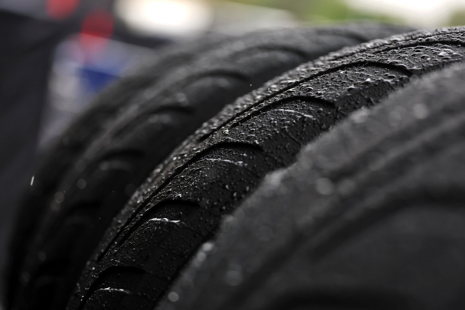 GP UNGHERIA, Paddock Atmosfera - Intermeditate Pirelli tyres in the rain.
23.07.2026. Formula 1 World Championship, Rd 11, Hungarian Grand Prix, Budapest, Hungary, Preparation Day.
- www.xpbimages.com, EMail: requests@xpbimages.com © Copyright: Moy / XPB Images