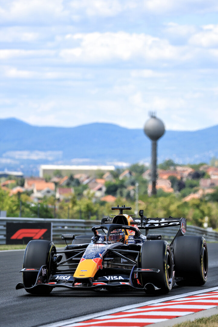 GP UNGHERIA, Max Verstappen (NLD) Red Bull Racing RB22.
24.07.2026. Formula 1 World Championship, Rd 11, Hungarian Grand Prix, Budapest, Hungary, Practice Day.
- www.xpbimages.com, EMail: requests@xpbimages.com © Copyright: Moy / XPB Images