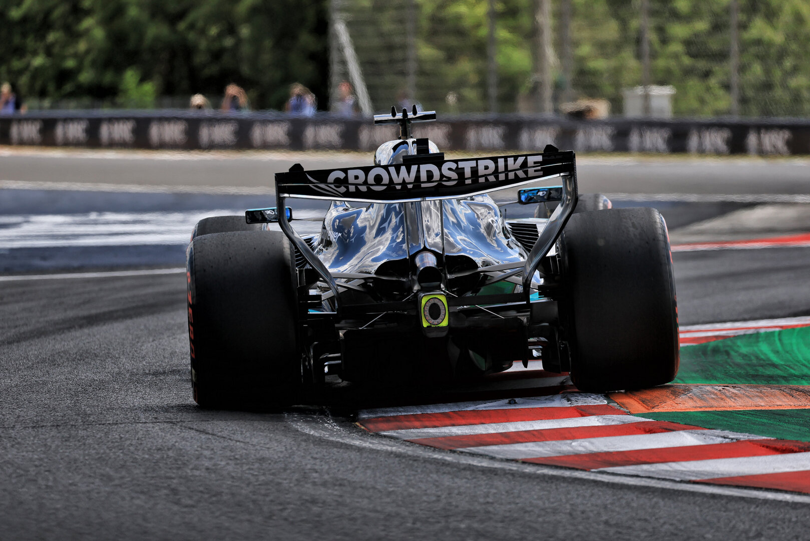 GP UNGHERIA, George Russell (GBR) Mercedes AMG Formula One Team W17.
24.07.2026. Formula 1 World Championship, Rd 11, Hungarian Grand Prix, Budapest, Hungary, Practice Day.
- www.xpbimages.com, EMail: requests@xpbimages.com © Copyright: Moy / XPB Images