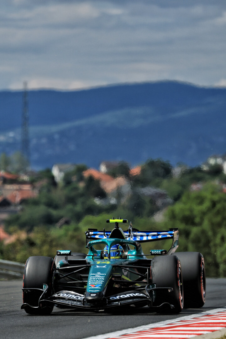 GP UNGHERIA, Fernando Alonso (ESP) Aston Martin F1 Team AMR26.
24.07.2026. Formula 1 World Championship, Rd 11, Hungarian Grand Prix, Budapest, Hungary, Practice Day.
- www.xpbimages.com, EMail: requests@xpbimages.com © Copyright: Moy / XPB Images