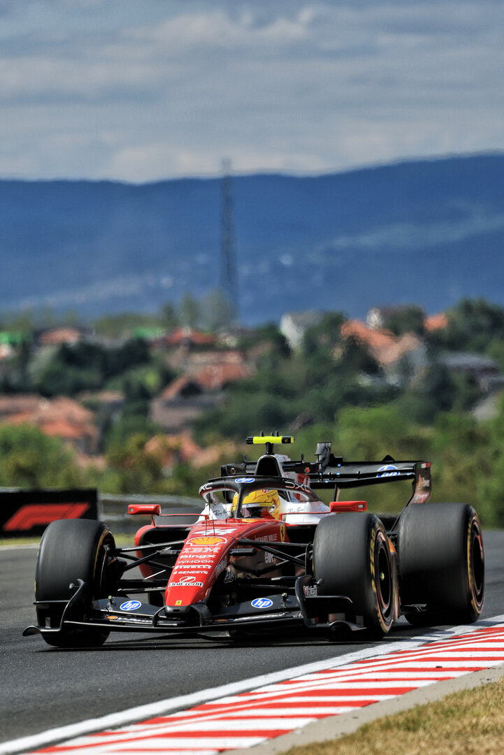 GP UNGHERIA, Lewis Hamilton (GBR) Ferrari SF-26.
24.07.2026. Formula 1 World Championship, Rd 11, Hungarian Grand Prix, Budapest, Hungary, Practice Day.
- www.xpbimages.com, EMail: requests@xpbimages.com © Copyright: Moy / XPB Images