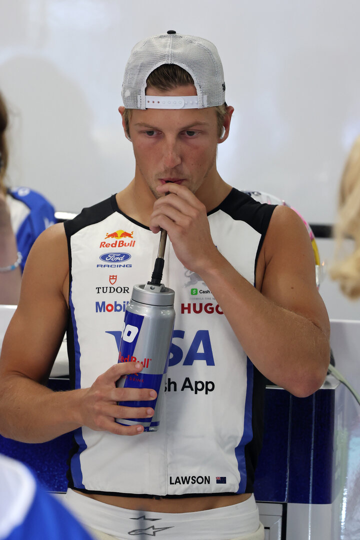 GP UNGHERIA, Liam Lawson (NZL) Racing Bulls Formula One Team.
24.07.2026. Formula 1 World Championship, Rd 11, Hungarian Grand Prix, Budapest, Hungary, Practice Day.
- www.xpbimages.com, EMail: requests@xpbimages.com © Copyright: Batchelor / XPB Images