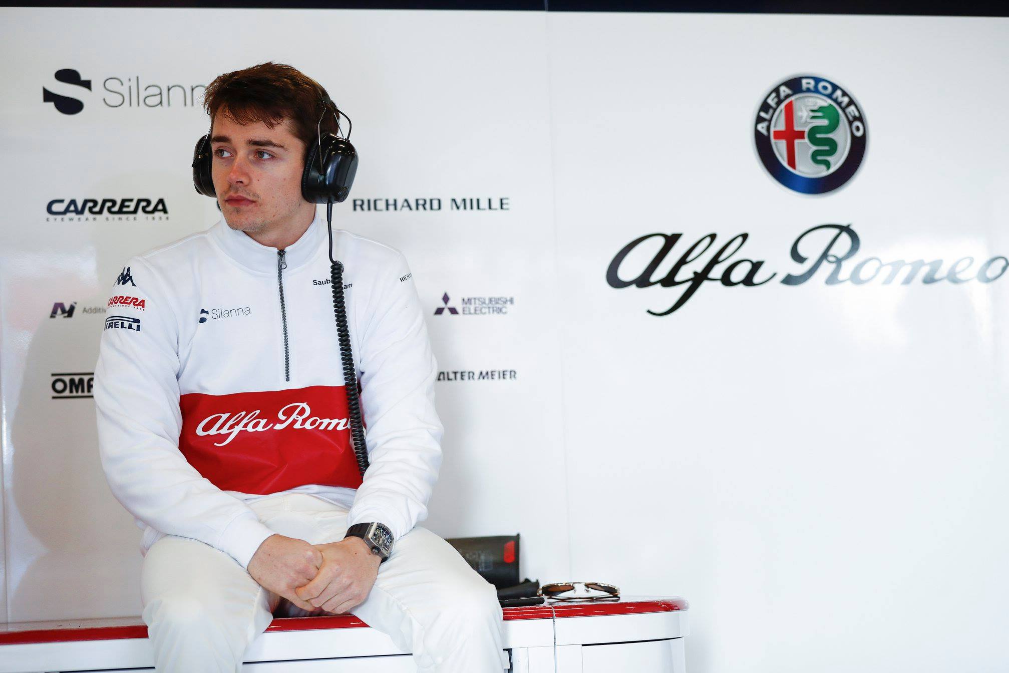 Alfa Romero Sauber C37 - Filming Day Barcellona