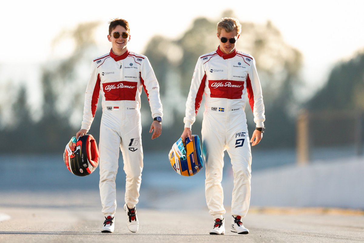 Alfa Romero Sauber C37 - Filming Day Barcellona