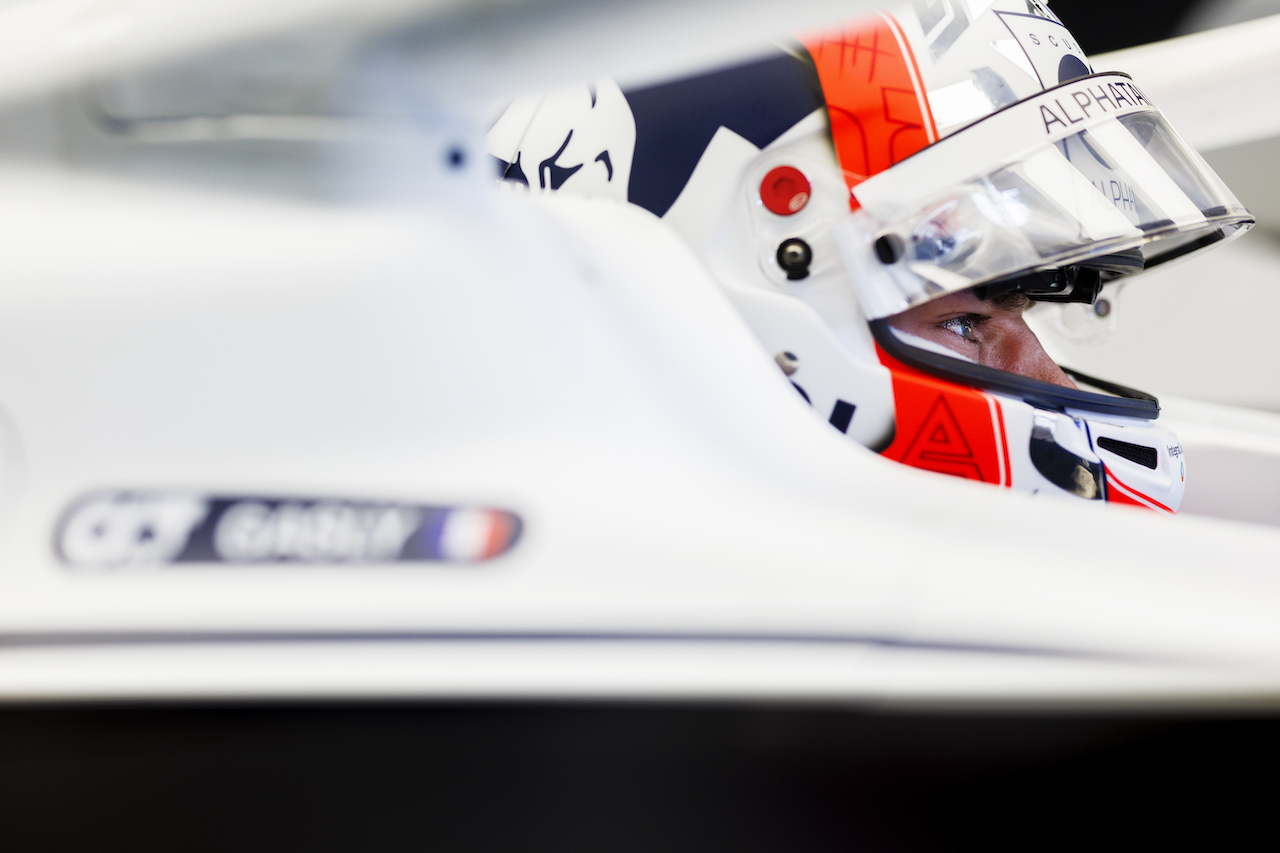 Pierre Gasly of France and Scuderia AlphaTauri seen during the filming day in Misano, Italy on February 15, 2022 // Samo Vidic / Red Bull Content Pool // SI202202200191 // Usage for editorial use only // 
