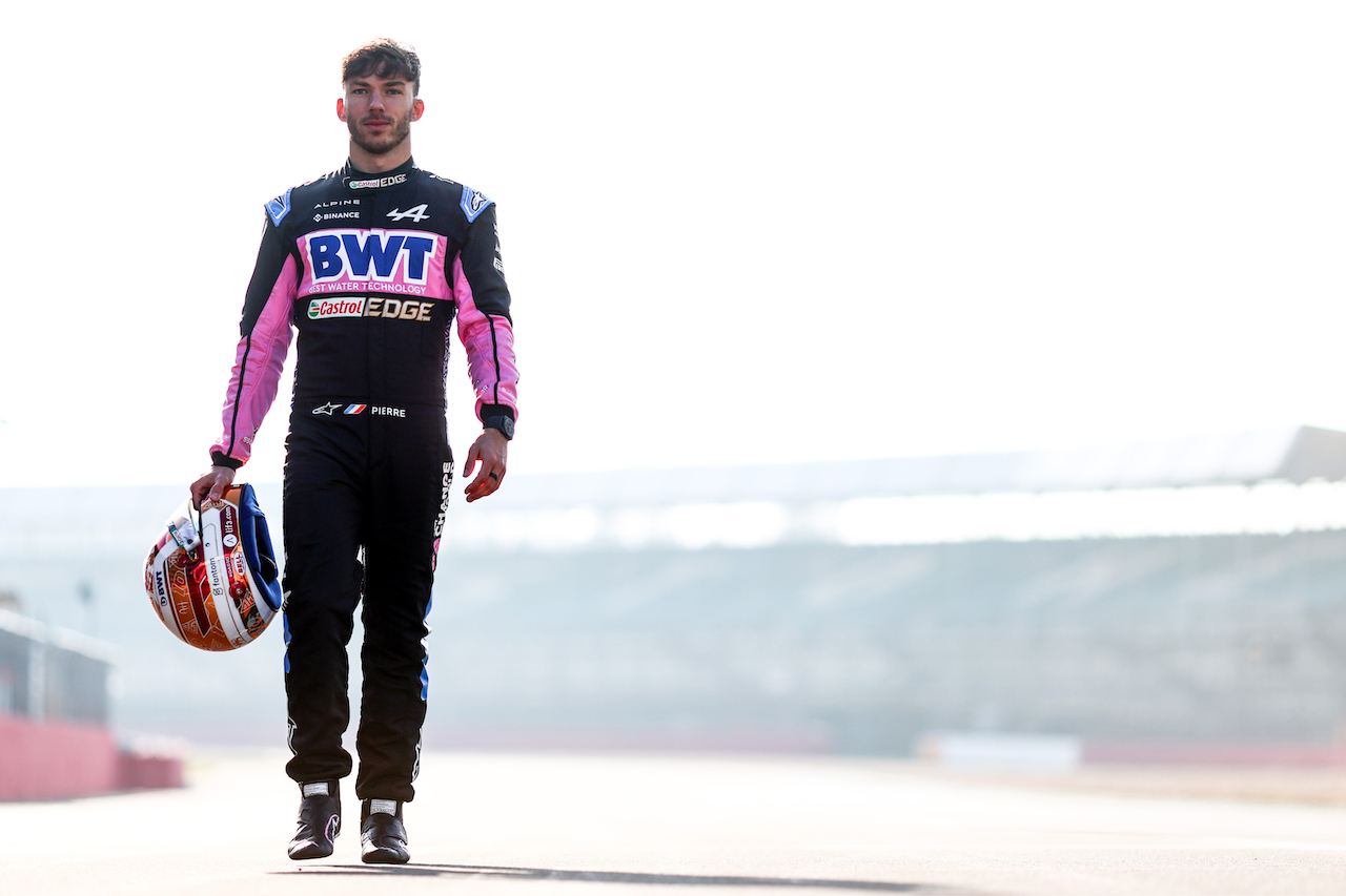 Pierre Gasly (FRA) Alpine F1 Team.
Alpine F1 Team Film Day, Monday 13th February 2023, Silverstone, England.