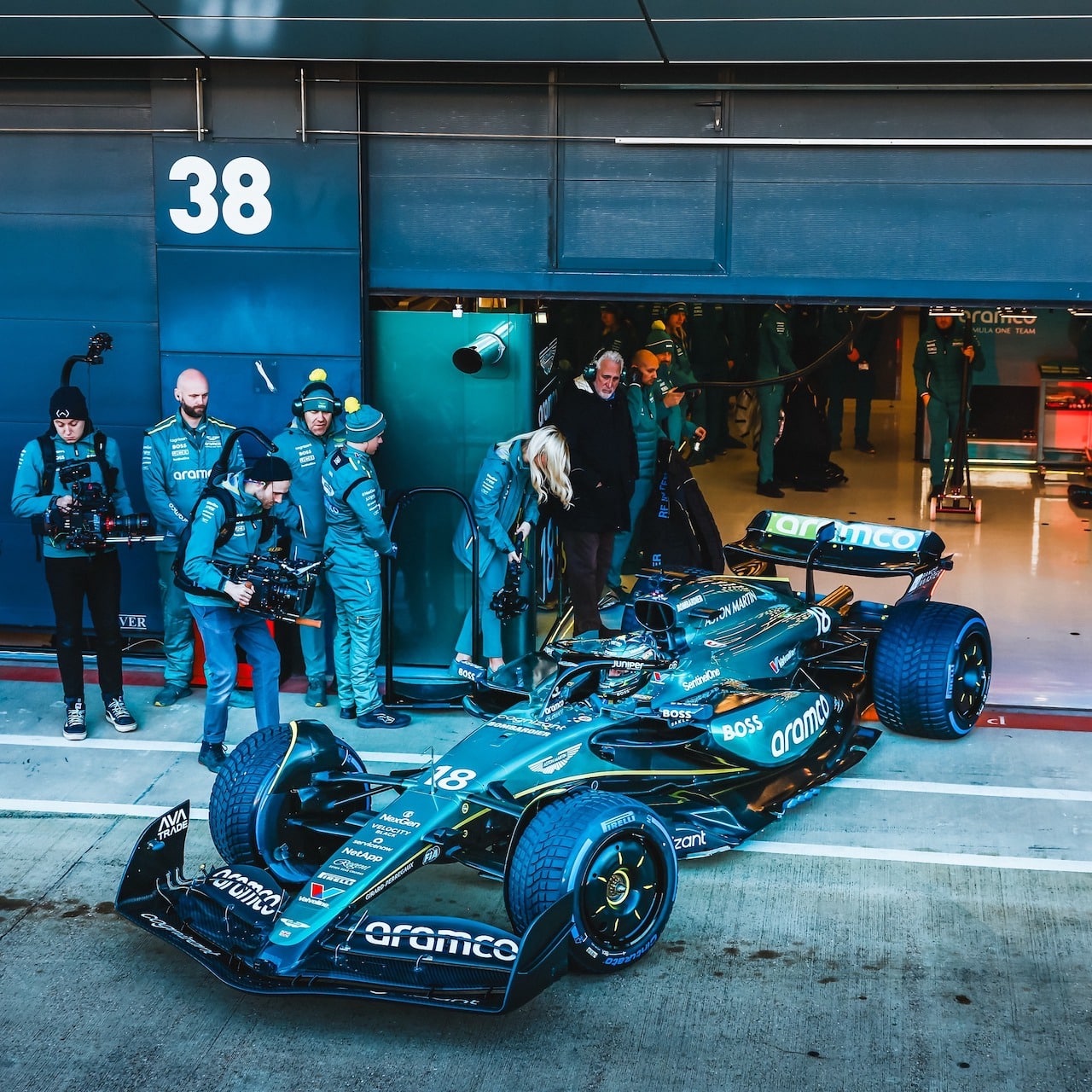 Aston Martin AMR24 a Silverstone