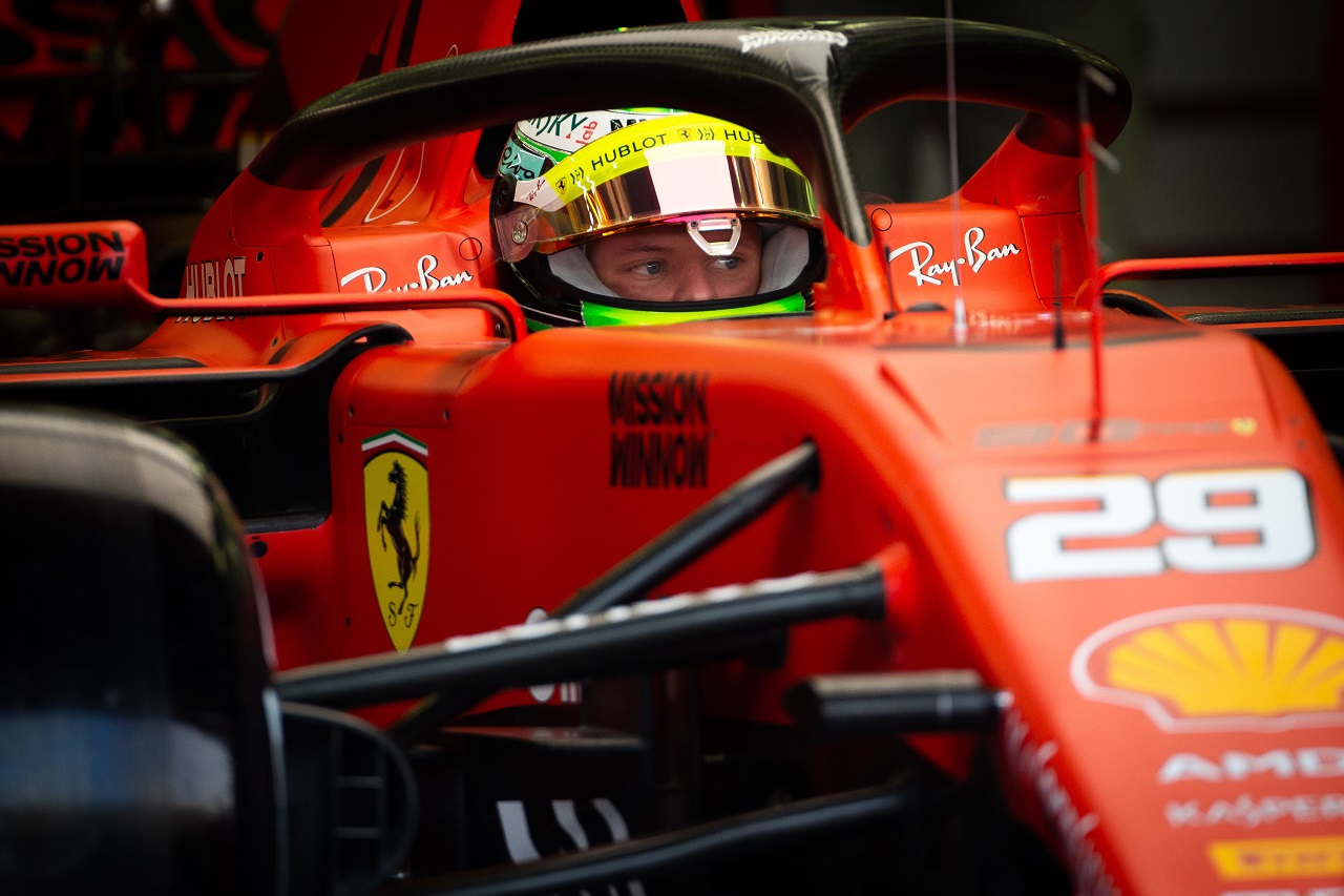 Mick Schumacher (GER) Ferrari SF90 Test Driver.
02.04.2019.