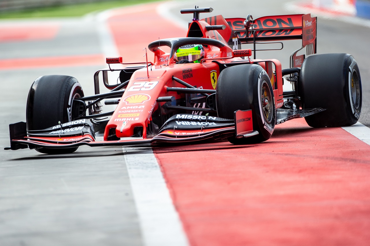 Mick Schumacher (GER) Ferrari SF90 Test Driver.
02.04.2019.