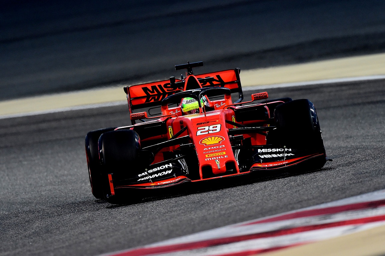 TEST T3  BAHRAIN - 02/04/2019 - FERRARI SF90 - MICK SCHUMACHER
