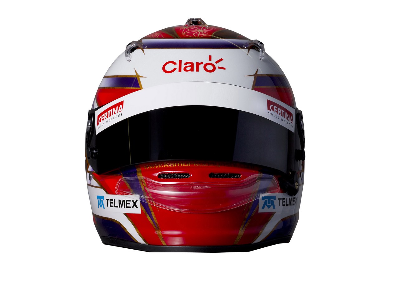 10.02.2012 Jerez, Spain,
Kamui Kobayashi (JAP), Sauber F1 Team helmet - Formula 1 Testing, day 1 - Formula 1 World Championship 