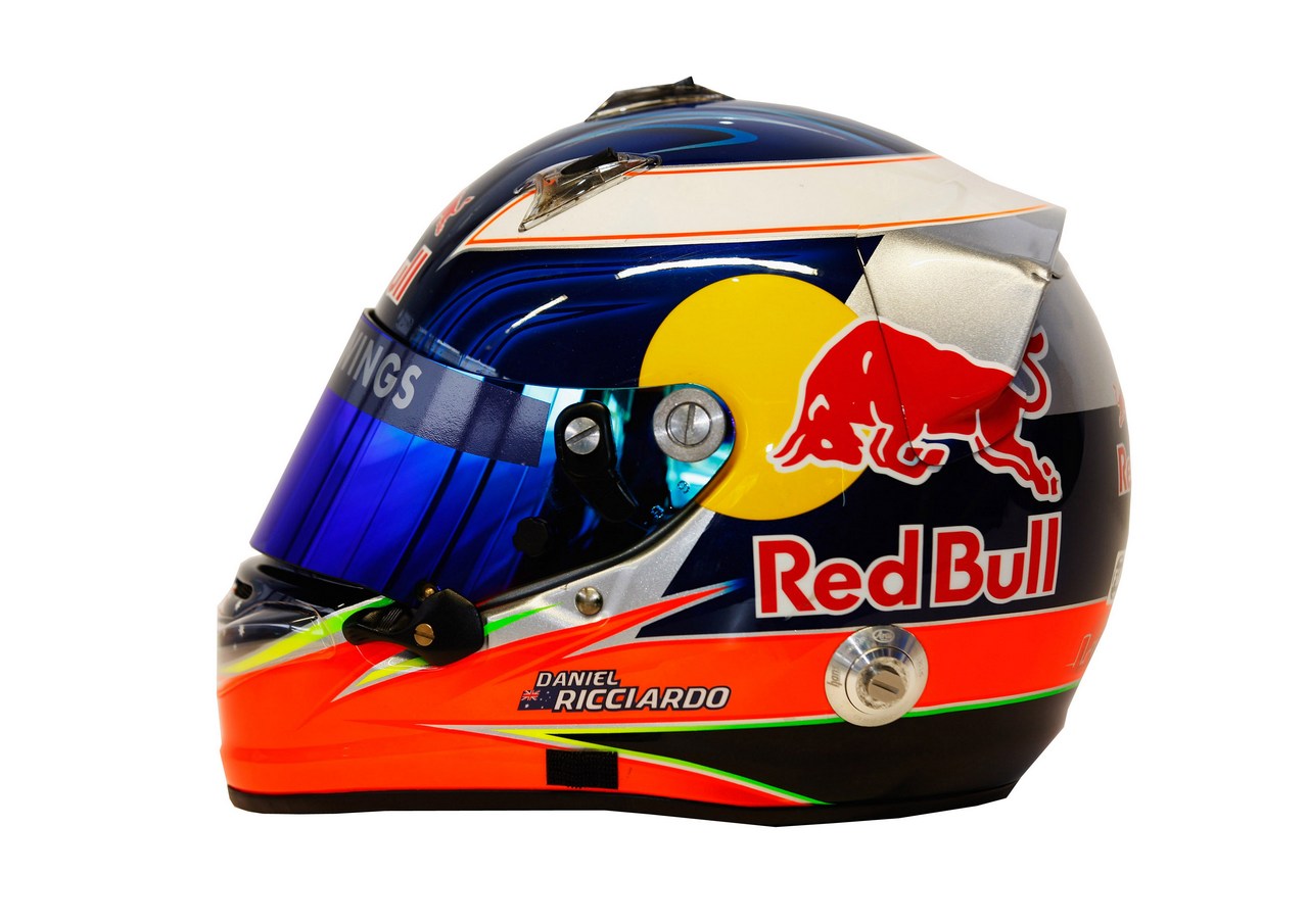 10.02.2012 Jerez, Spain,
Daniel Ricciardo (AUS), Scuderia Toro Rosso helmet - Formula 1 Testing, day 1 - Formula 1 World Championship - www.xpb.cc, EMail: info@xpb.cc - copy of publication required for printed pictures. Every used picture is fee-liable ¬© Copyright: Batchelor / xpb.cc
