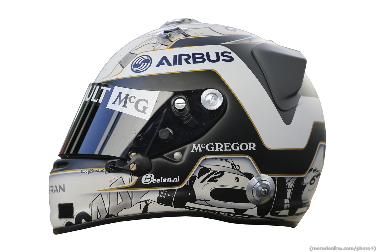 The helmet of Giedo van der Garde (NLD) Caterham F1 Team.
07.02.2013. 