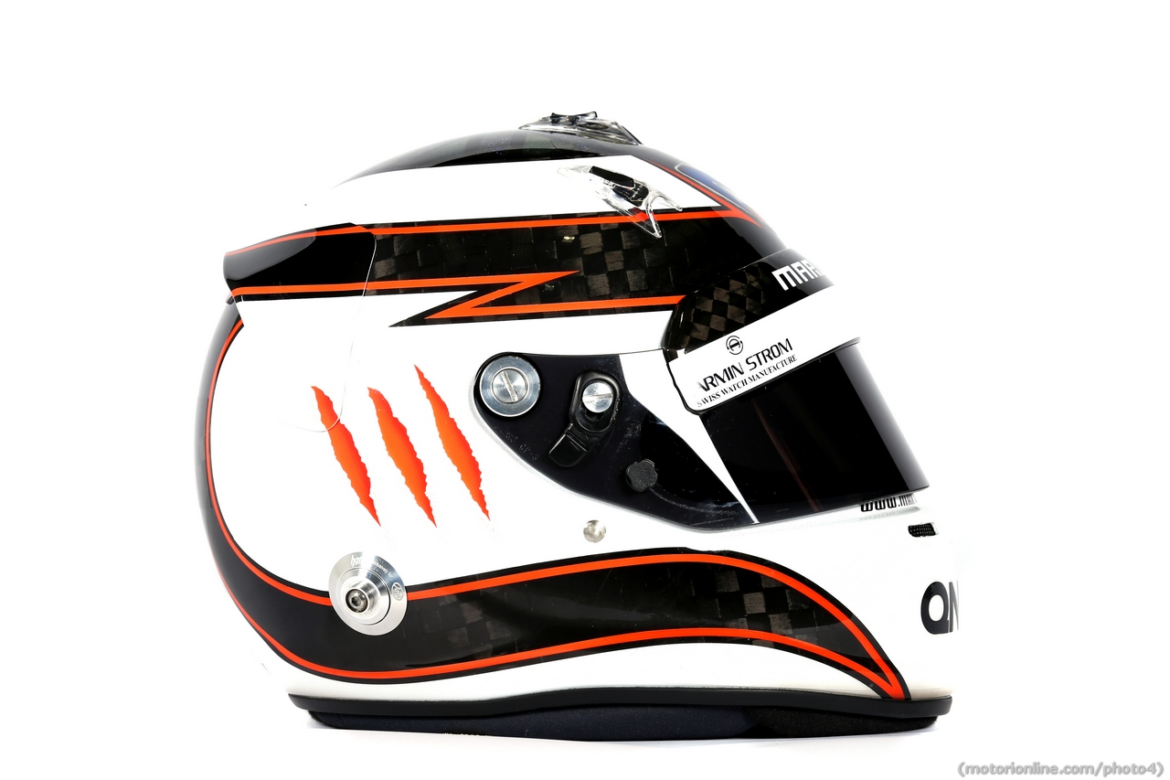 The helmet of Max Chilton (GBR) Marussia F1 Team.
06.02.2013. 