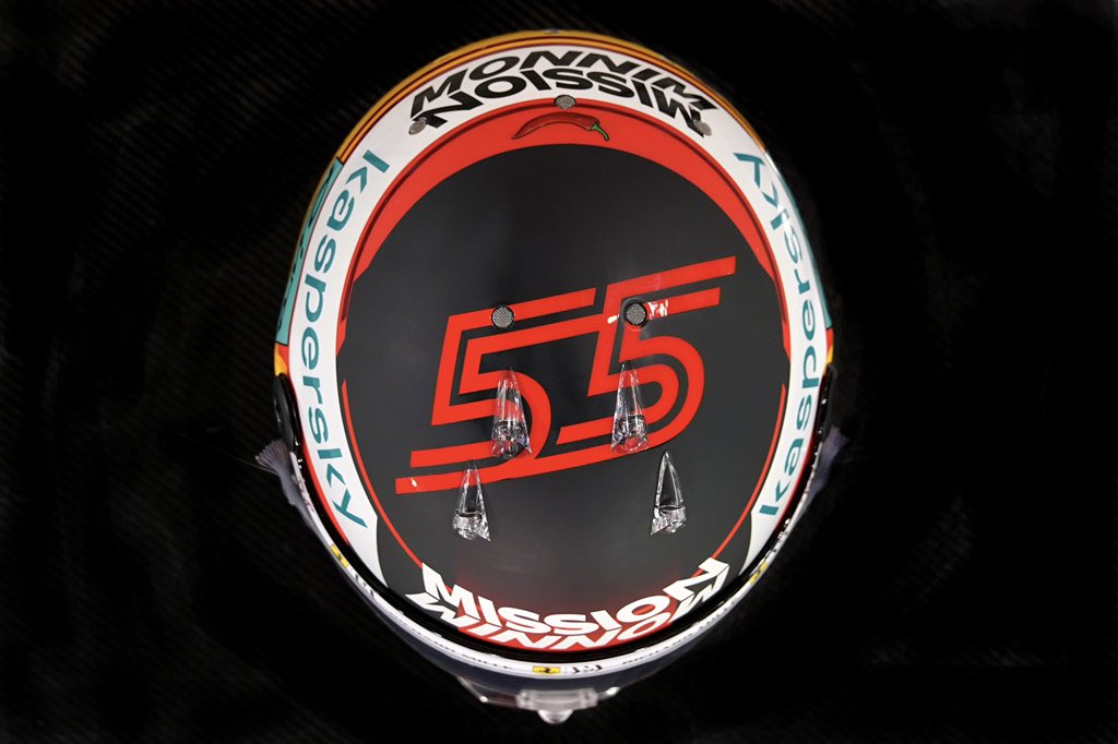 Casco Carlos Sainz - Ferrari 2021