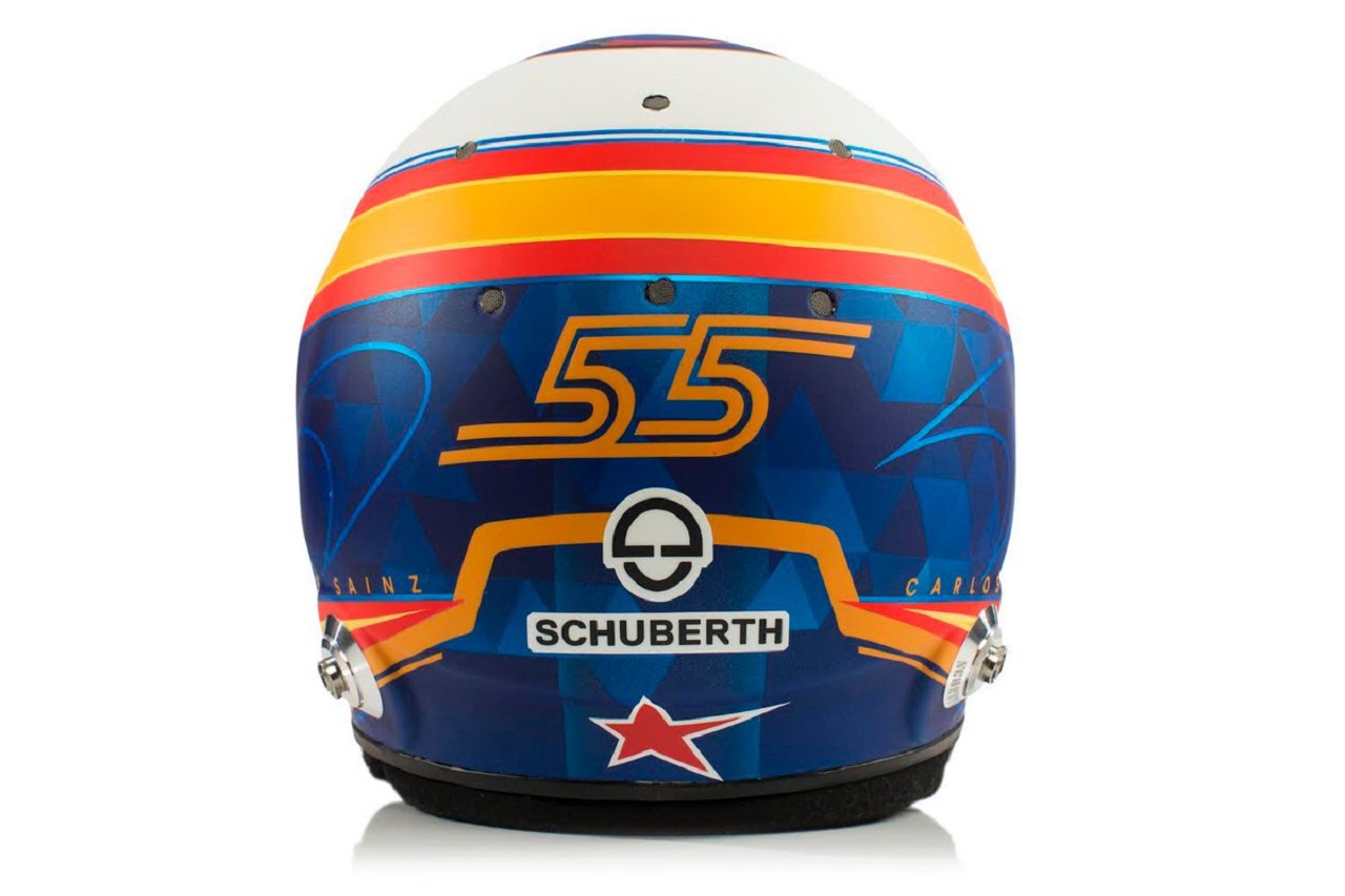 Casco Carlos Sainz - McLaren MCL34