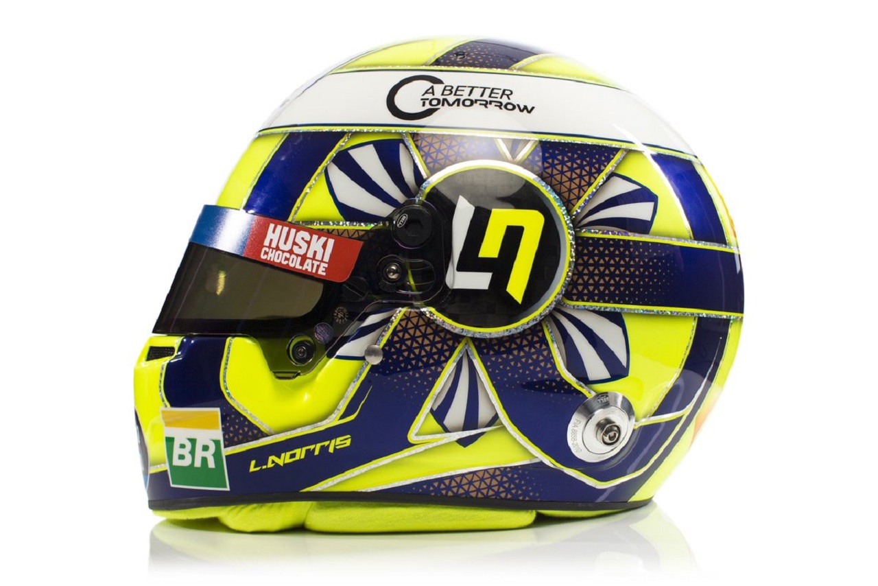 Casco Lando Norris - McLaren MCL34