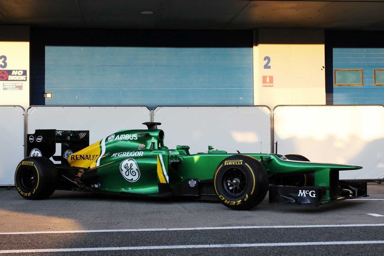 The new Caterham CT03.
