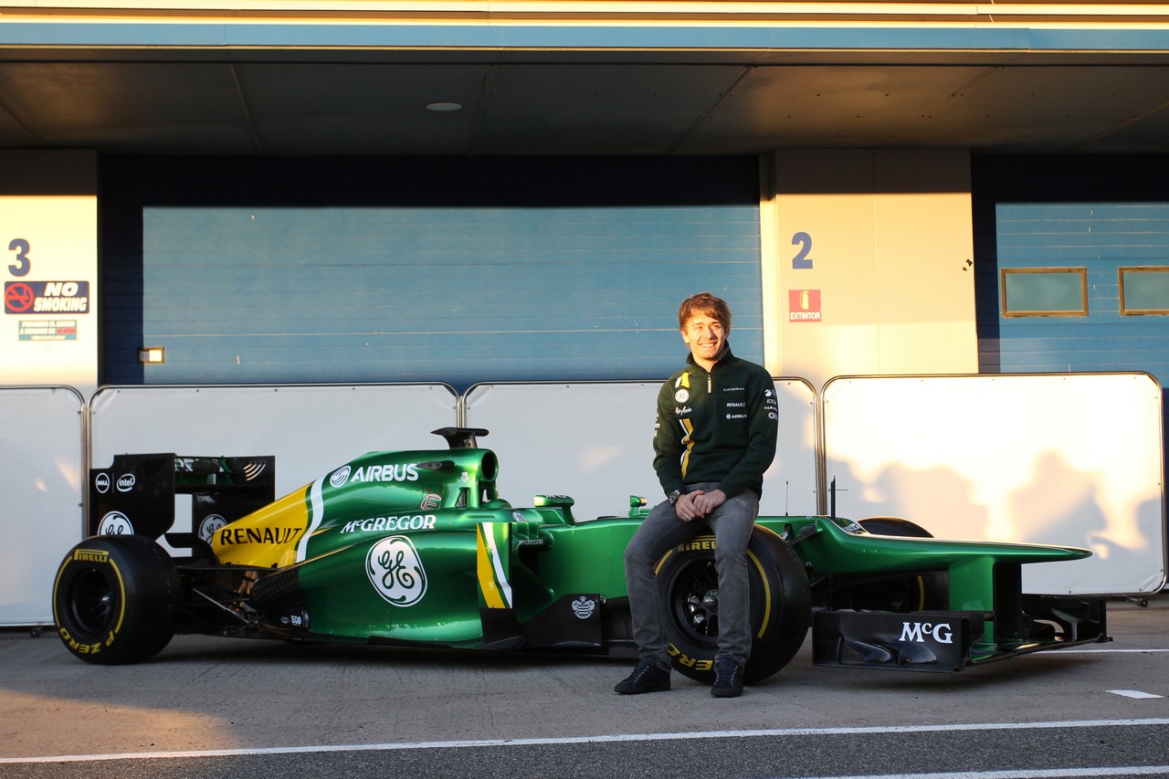 Charles Pic (FRA) Caterham with the new Caterham CT03.
