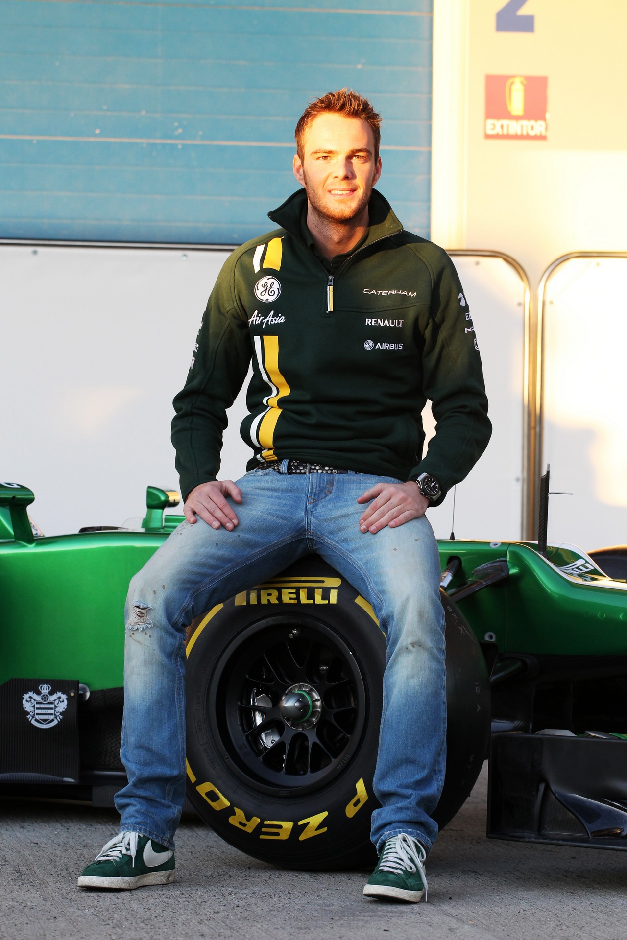 Giedo van der Garde (NLD) Caterham F1 Team.
