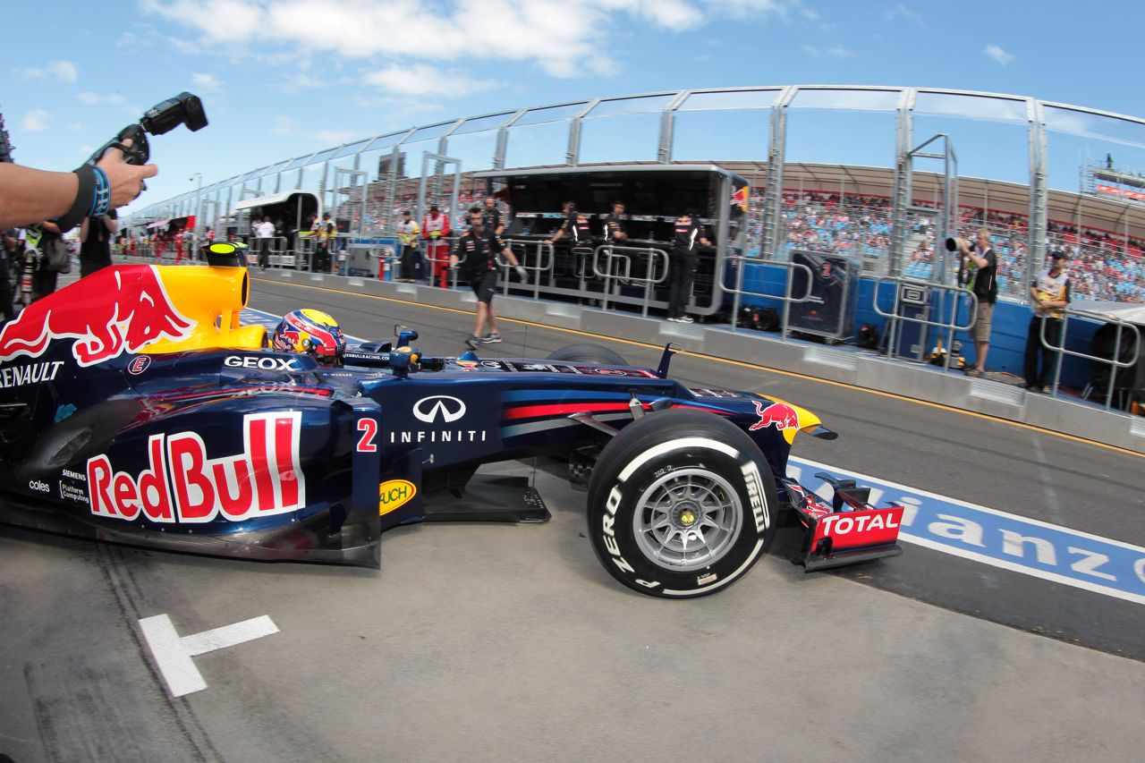 Mark Webber (AUS) Red Bull Racing