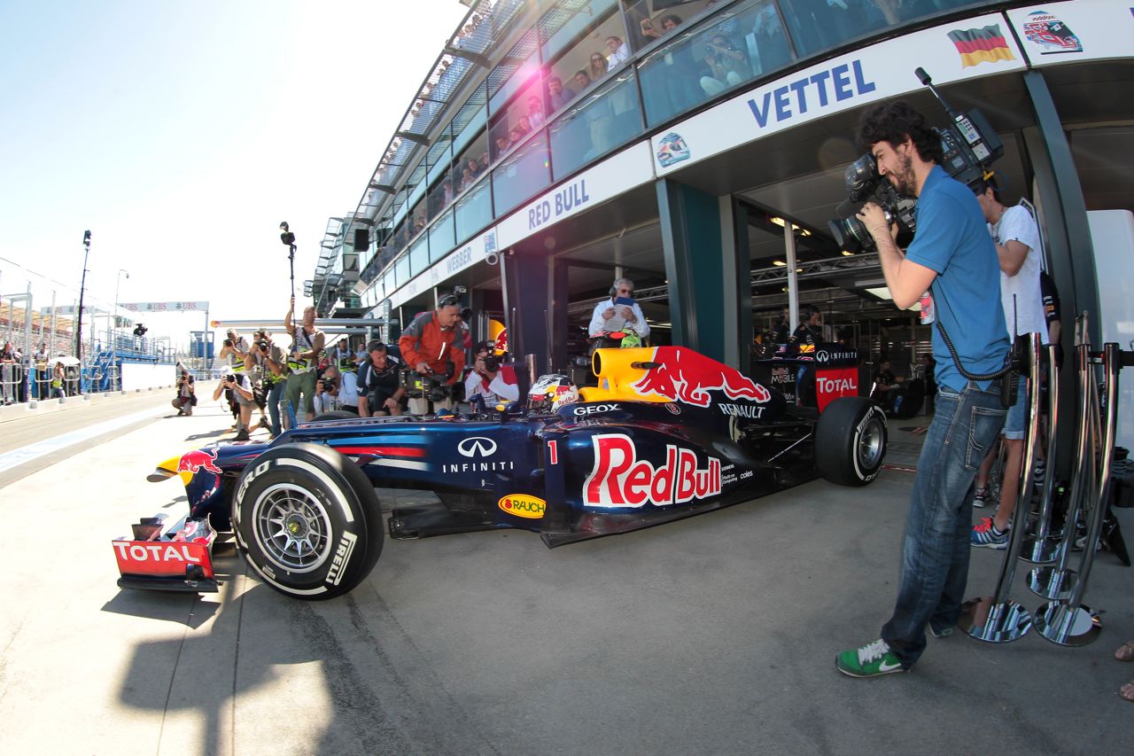 Sebastian Vettel (GER) Red Bull Racing