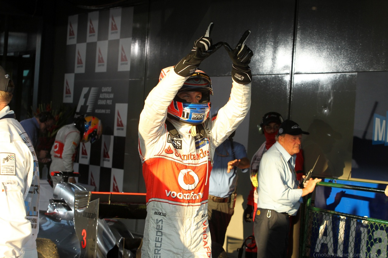 Jenson Button (GBR) McLaren Mercedes