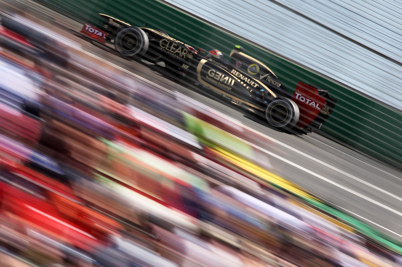 Romain Grosjean (F) Lotus F1 Team