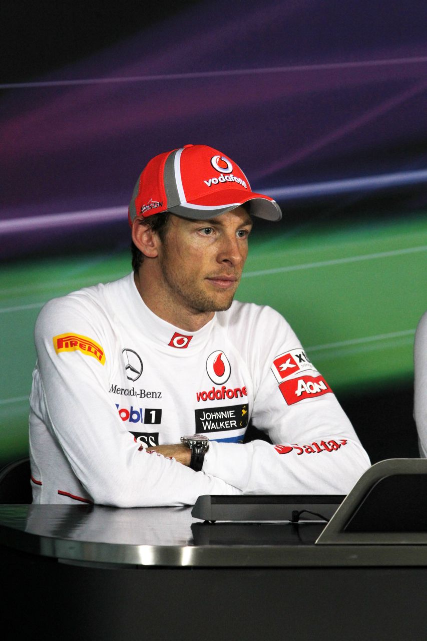 Jenson Button (GBR) McLaren Mercedes
