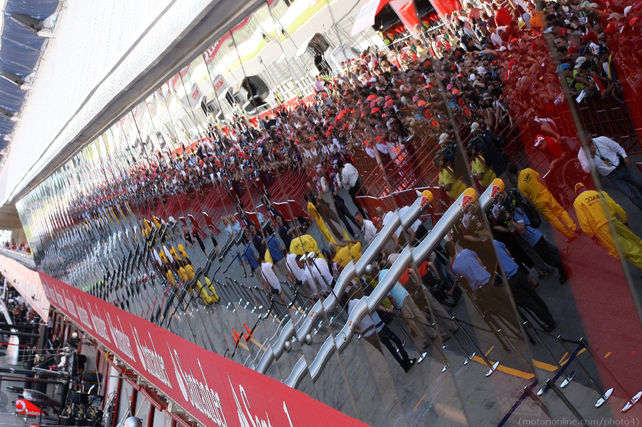 F1 GP Spagna 2012 - Barcellona foto giovedi