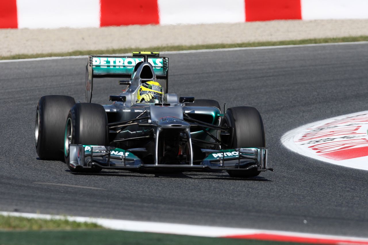 11.05.2012- Free Practice 1, Nico Rosberg (GER) Mercedes AMG F1 W03 