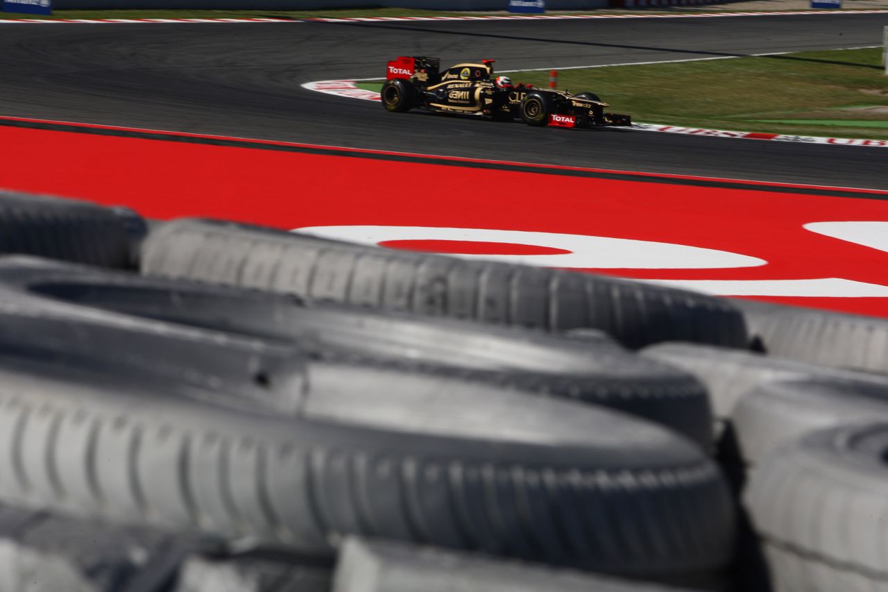 11.05.2012- Free Practice 1, Kimi Raikkonen (FIN) Lotus F1 Team E20