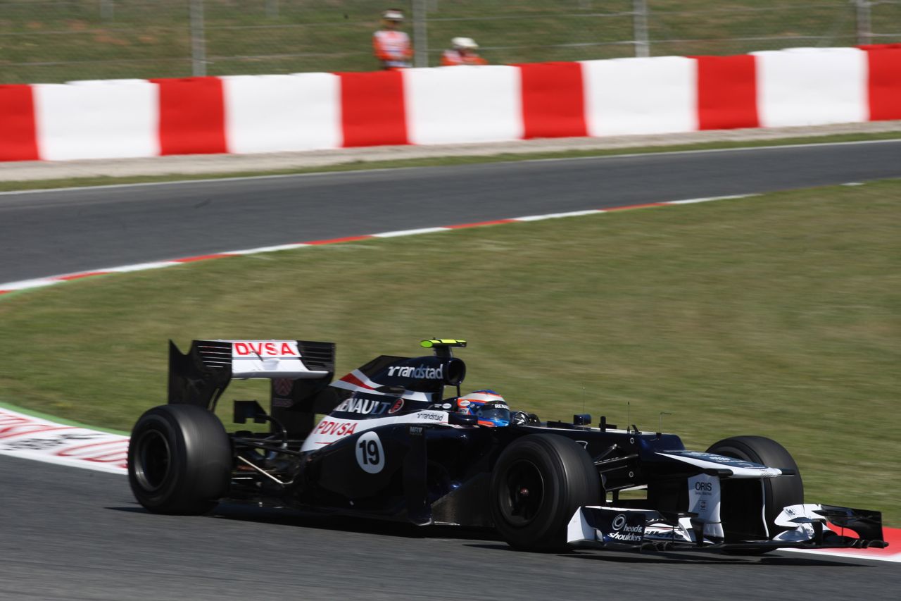 11.05.2012- Free Practice 1, Pastor Maldonado (VEN) Williams F1 Team FW34